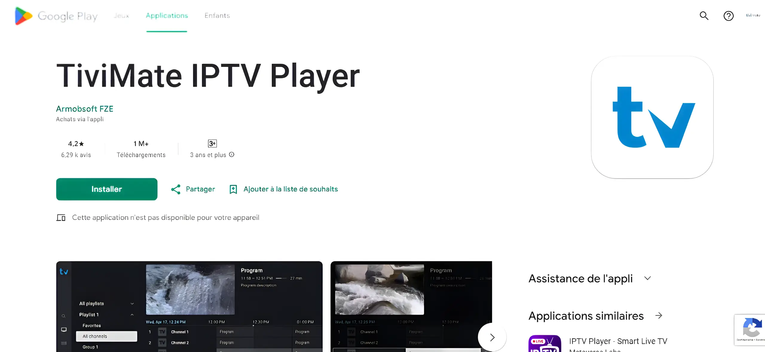TiviMate on the Google Play Store on Android TV